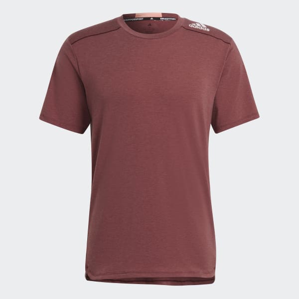 Adidas Techfit Training Tee Burgundy [IL1060] 