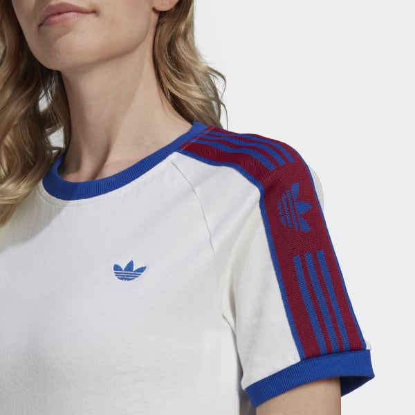 Adidas originals tape shirt new arrivals