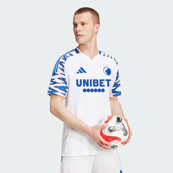 Λευκό F.C. Copenhagen 24/25 Home Jersey
