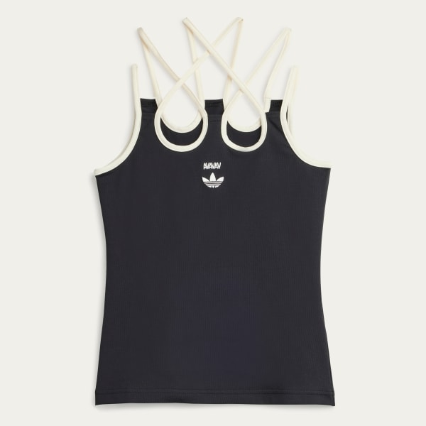 adidas by Avavav Strap Tank Top - Black | Free Shipping with