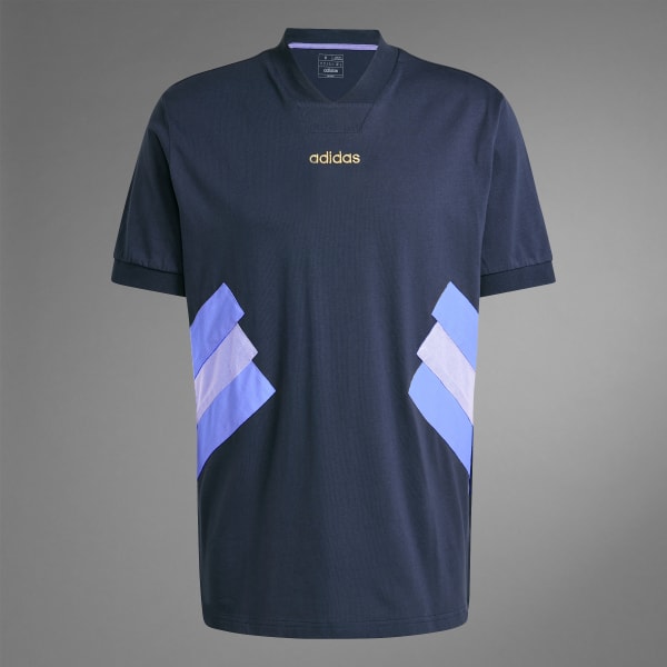 adidas BMW BERLIN MARATHON 2024 Retro T Shirt Blau adidas Deutschland