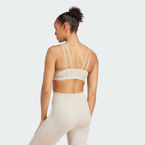 Beige All Me Essentials Medium-Support Sport-BH