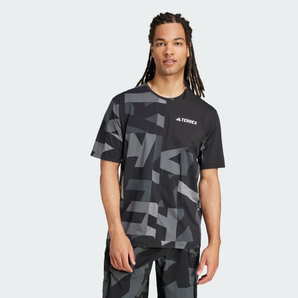 Negro Camiseta Terrex Multi Climacool Printed