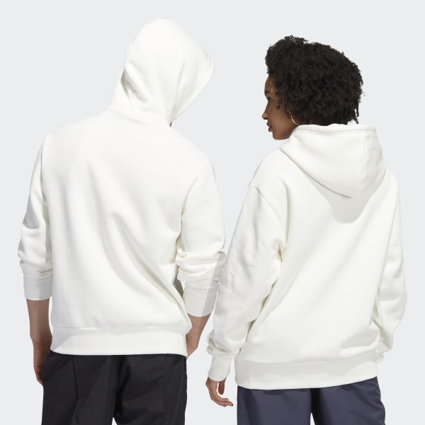 White 스케이트보딩 4.0 로고 후디 L4154