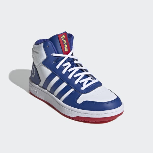 hoops 2.0 mid shoes blue