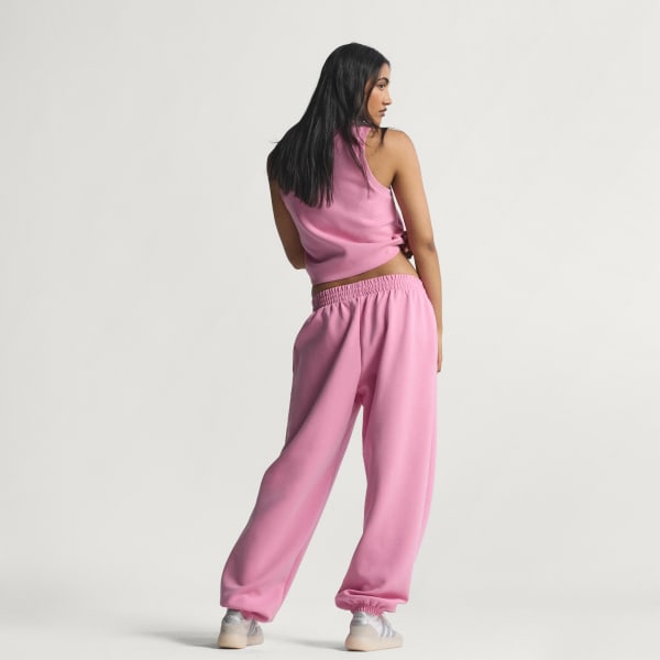 Roze Soft Lux Loose-fit Broek