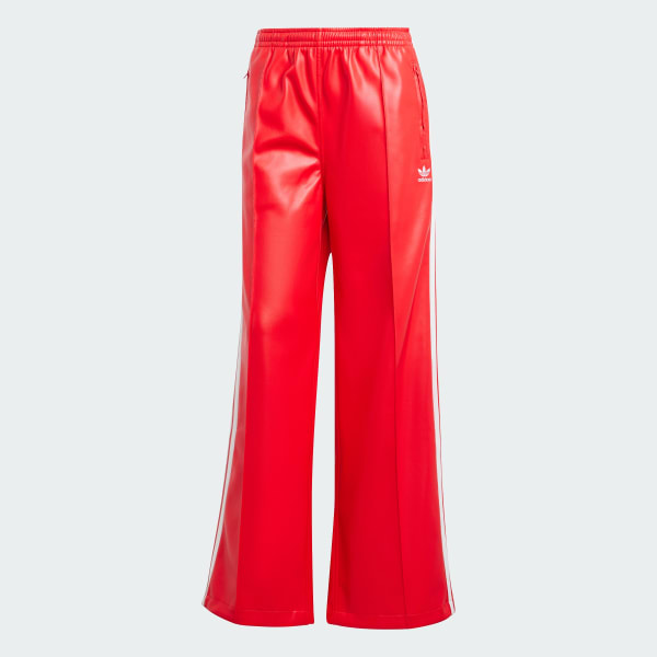 adidas Firebird Pleather Pants Red adidas Deutschland