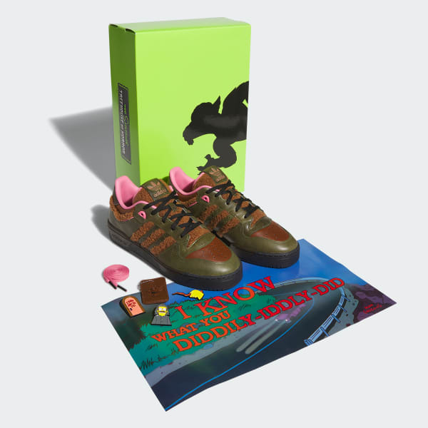 สีน้ำตาล รองเท้า Rivalry Low 86 Simpsons