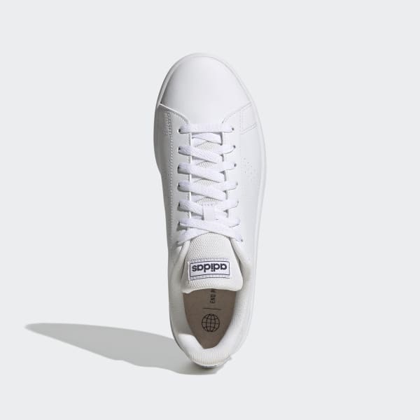Adidas advantage leather trainers mens outlet