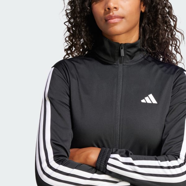 adidas Tricot 3 Stripes Track Jacket Black Free Shipping with adiClub adidas US