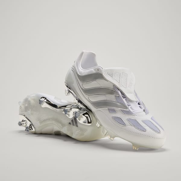 wit Predator Precision Firm Ground Voetbalschoenen