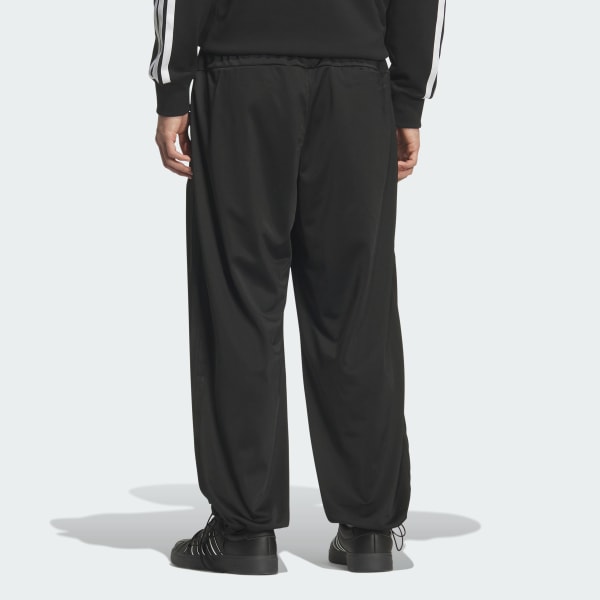 ブラック 軽パン トリコットトラックパンツ