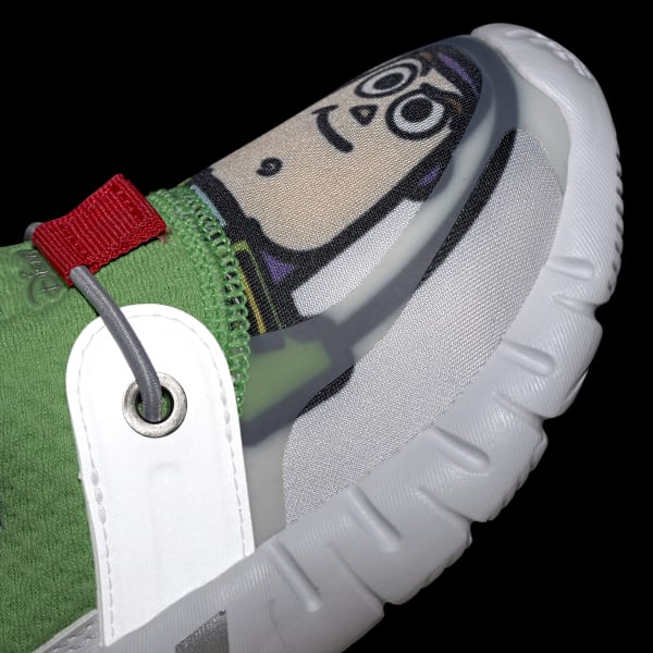 Wit adidas x Disney Pixar Buzz Lightyear Rapidazen Slip-On Schoenen LUQ50