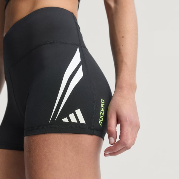 Czerń Legginsy Adizero Archive Running Short