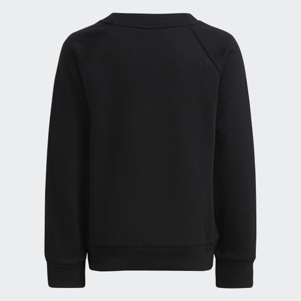 Siyah Essentials Logo French Terry Jogger Eşofman Takımı