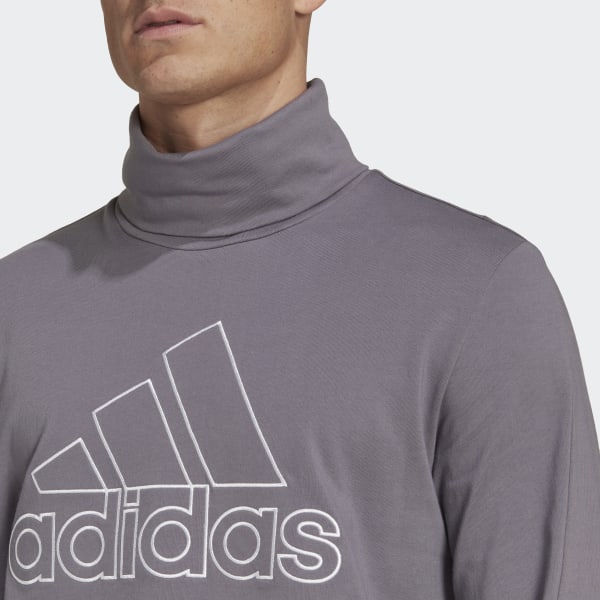 Gra Future Icons Embroidered Badge of Sport Long Sleeve T-skjorte ZG033