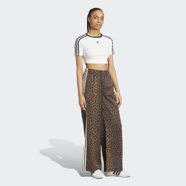 adidas Originals Wide Leg Satin Pants - Multicolor | Free Shipping