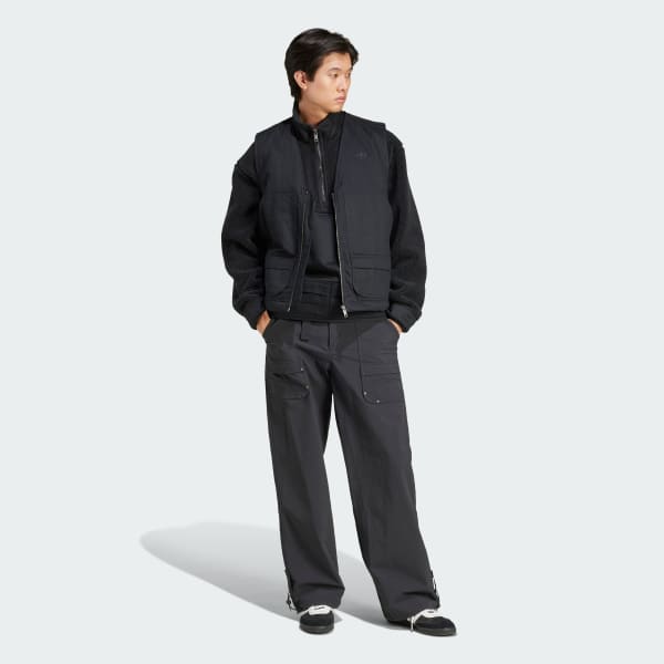 Svart Premium Essentials Fleece Genser