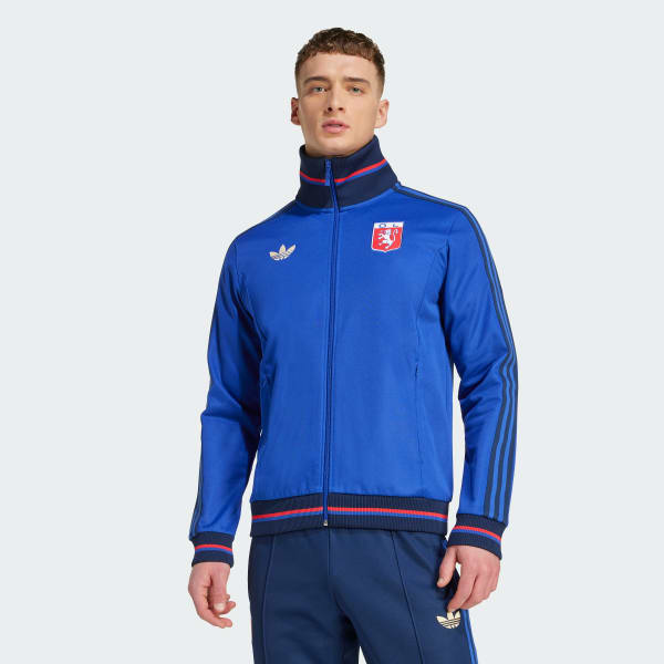 Blue Olympique Lyonnais Anniversary Track Top