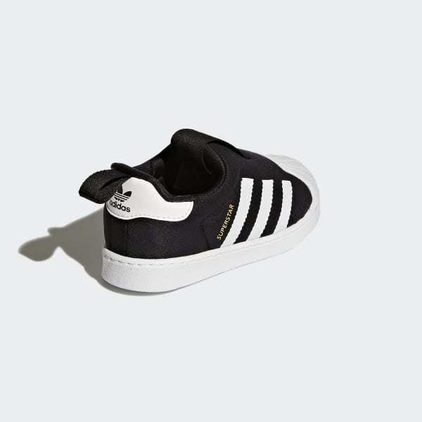 tênis adidas originals superstar j preto