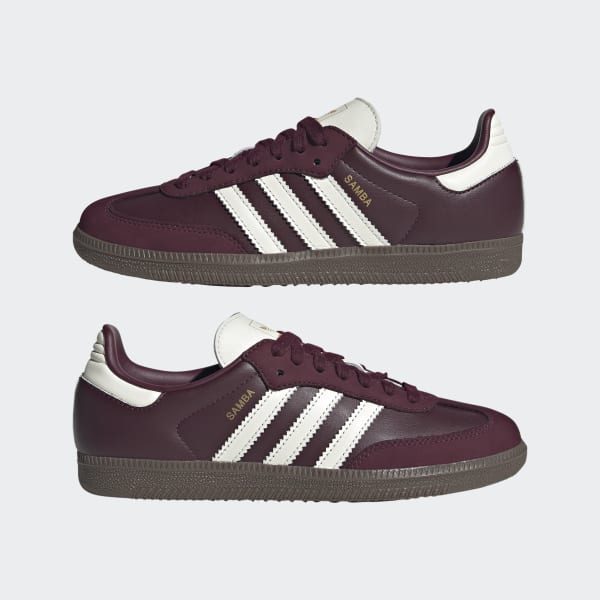 adidas Buty Samba OG - Bordowy | adidas Poland