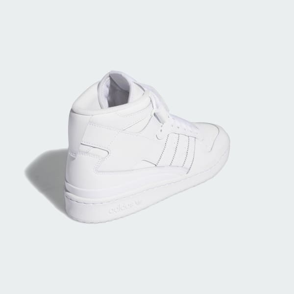 adidas Forum Mid Shoes - White | Free Shipping with adiClub