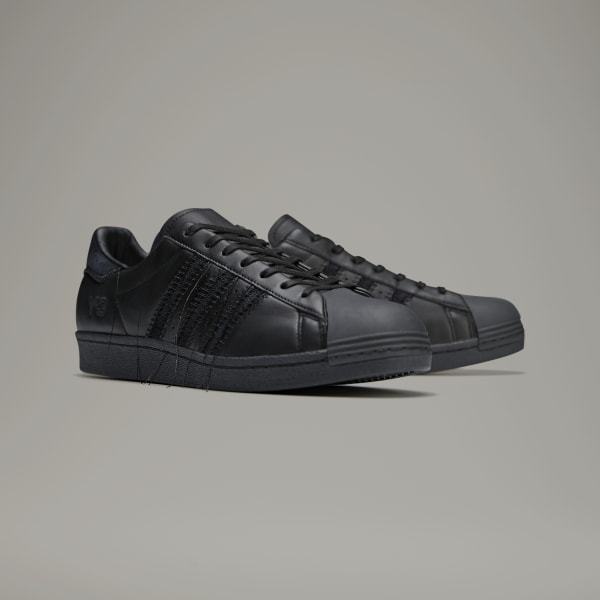 สีดำ รองเท้า Y-3 Superstar