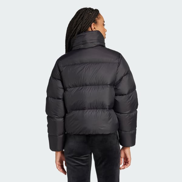 ダウンジャケット・コート adidas Regen Crop Down Puffer Padded Jacket Black adidas Regen Crop Down Puffer Jacket - Black | adidas New