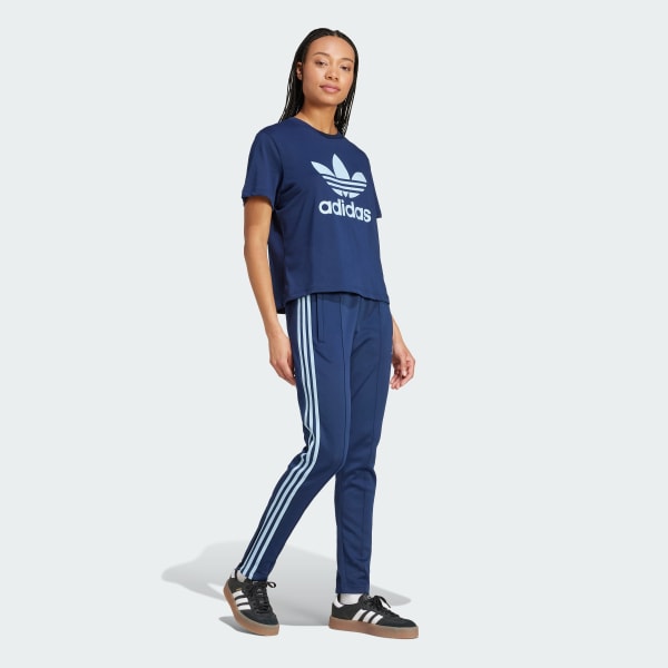 Blue Adicolor Trefoil Boxy Tee