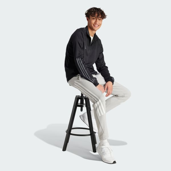 Preto Casaco 3-Stripes Sereno