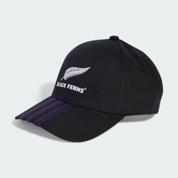 Svart Black Ferns 3-Stripes Basebollkeps