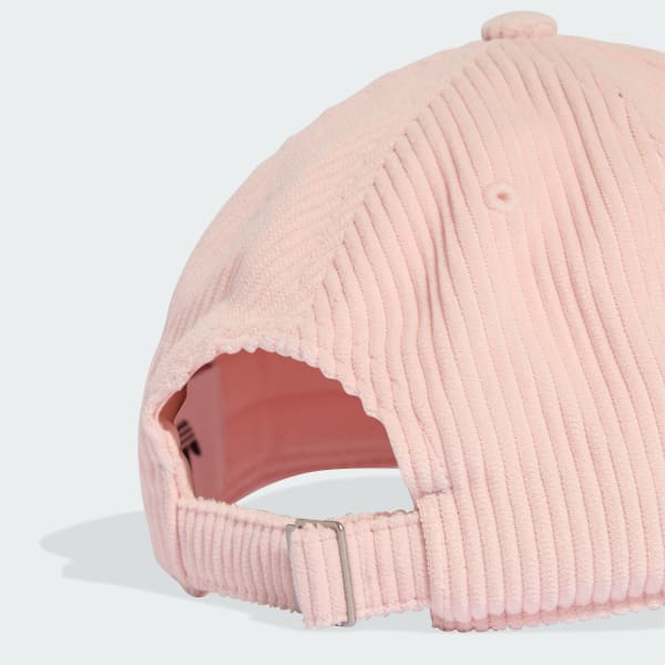 Pink Corduroy Baseball Kasket