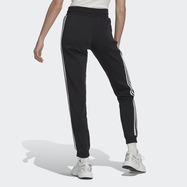 Pants Cuffed US | adidas adidas Women\'s Black Slim Lifestyle Adicolor Classics | -