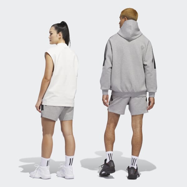 【ADIDAS】Basketball Spacer Track Pants - Gray / JJ1562 Clothing - adidas Basketball Spacer Track Pants (Gender