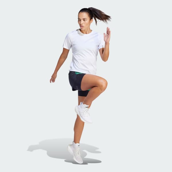 Black Berlin Running Two-in-One Shorts
