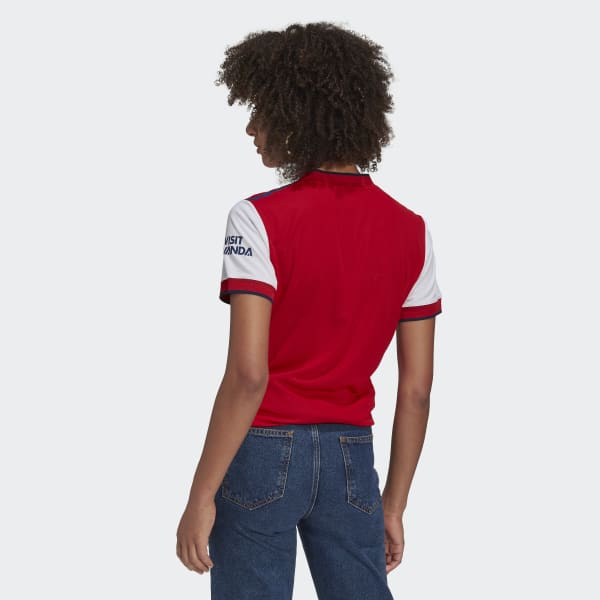 White Arsenal 21/22 Home Authentic Jersey AV735