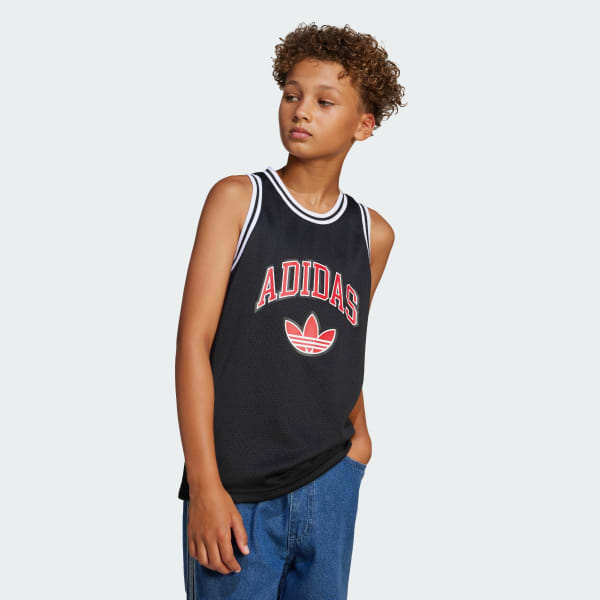 Adidas tank top black shop