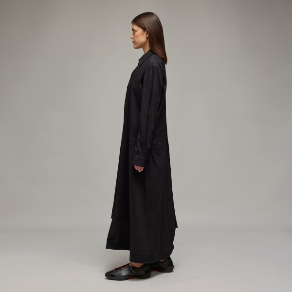 Black Y-3 Shirt Dress