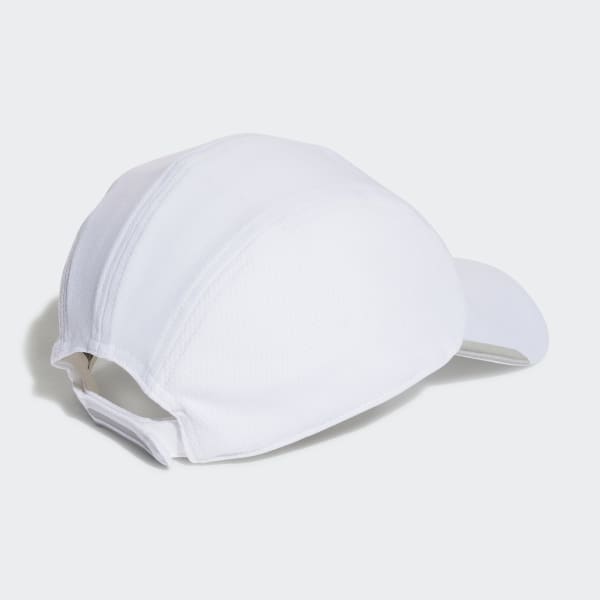 White AEROREADY MESH RUNNER CAP