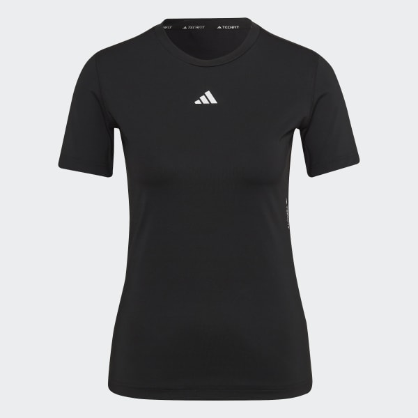 Svart Techfit Training Tee E1684