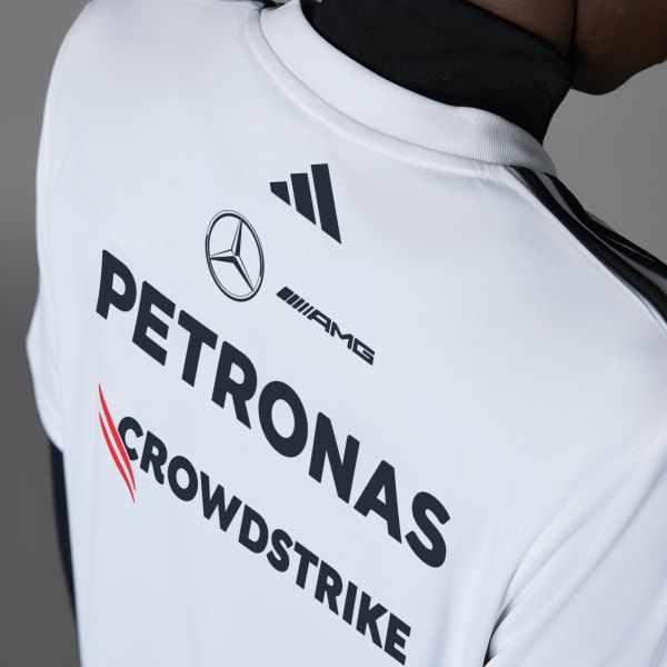 White MERCEDES - AMG PETRONAS FORMULA ONE TEAM DRIVER JERSEY