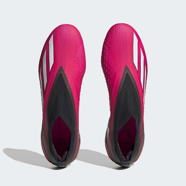 Pink X Speedportal+ Firm Ground Boots