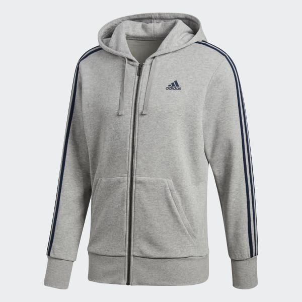 mens adidas hoodie grey