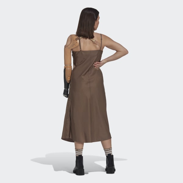 Brown Slip-On Dress