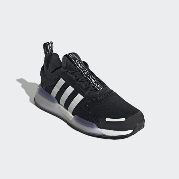 Black NMD_R1 V3 Shoes LKR55