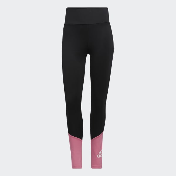 adidas Designed To Move Big Logo Sport Leggings - Black