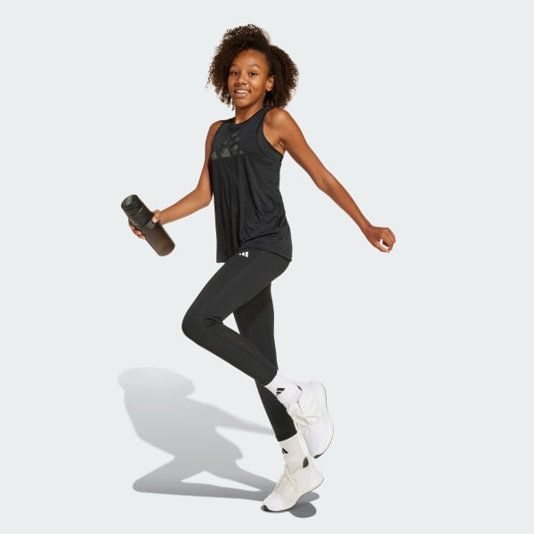 Μαύρο Techfit 7/8 Leggings Kids