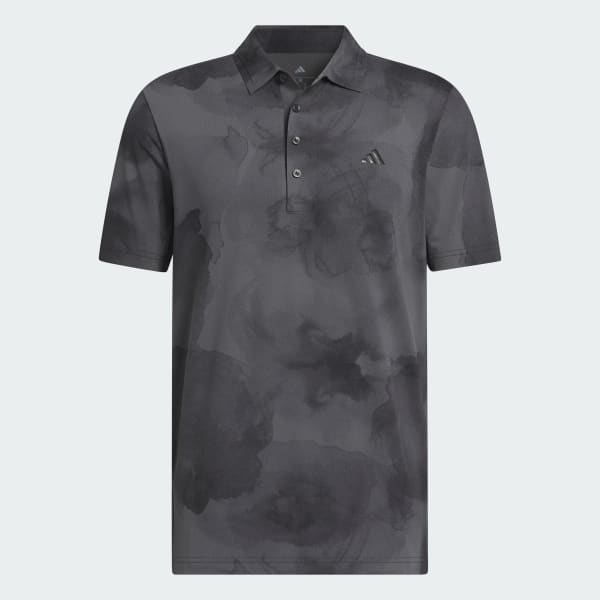Negro Polo Ultimate365 Tour Printed Cool Feeling Left Chest