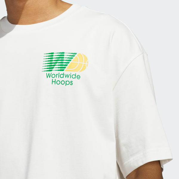 adidas Worldwide Hoops Spotlight GFX - White | Free Shipping