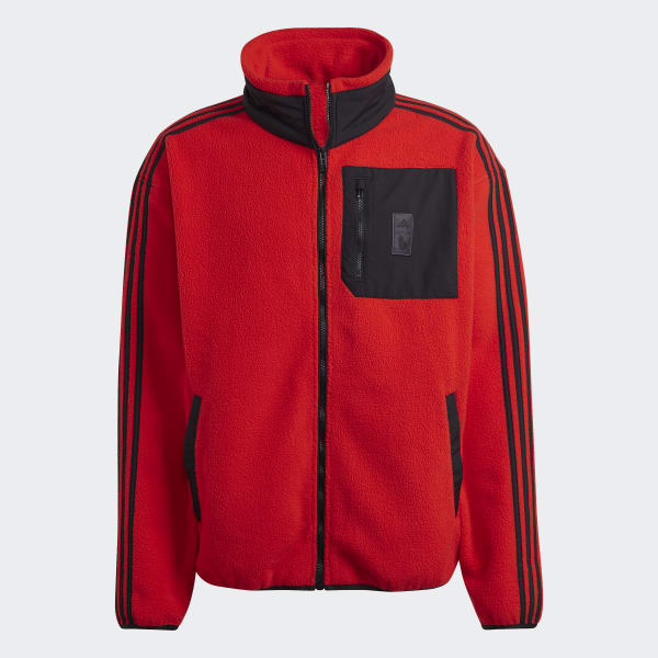 Rood België Lifestyler Fleece Jack VE121